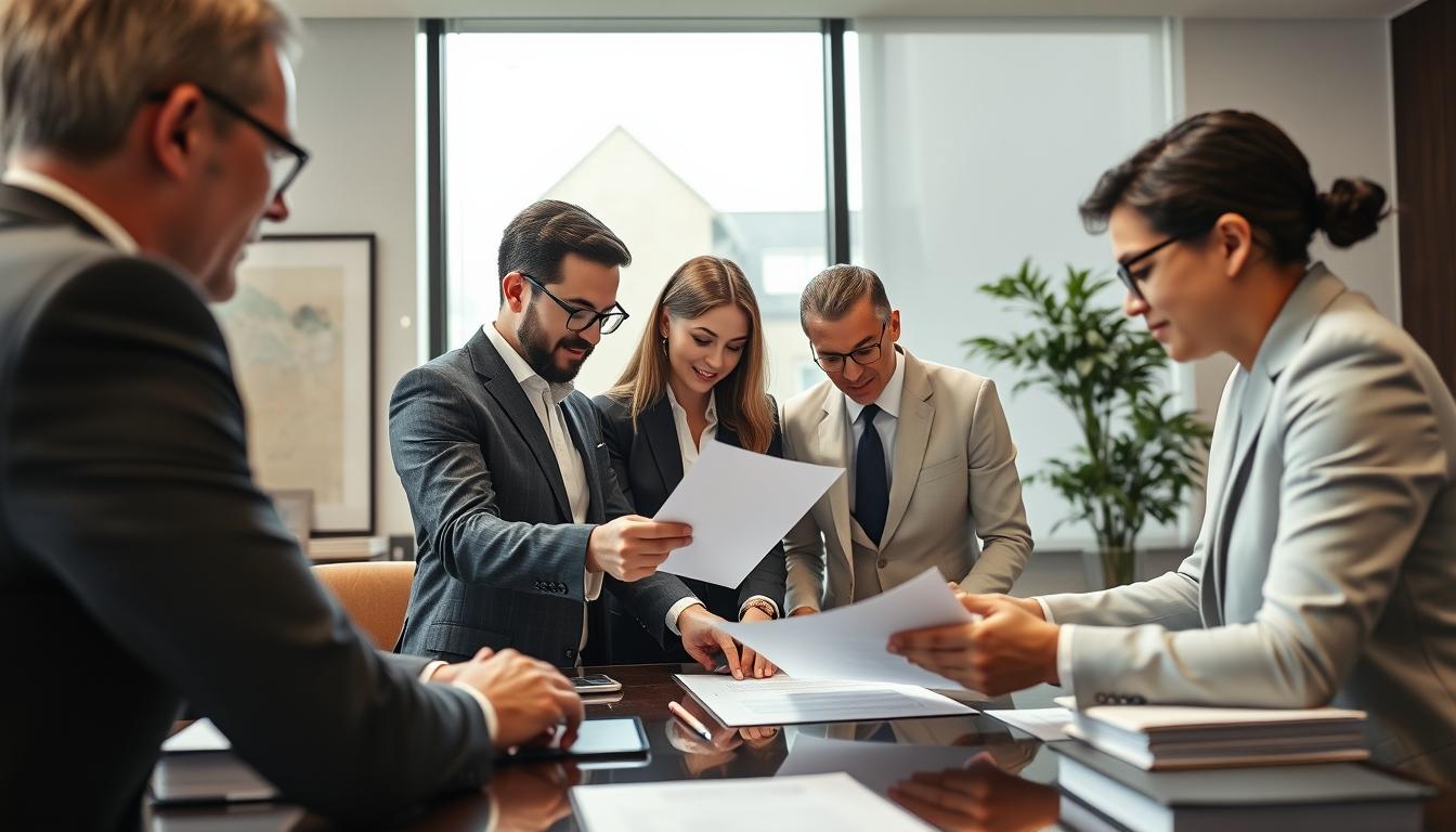 Property settlement documents and transfer review